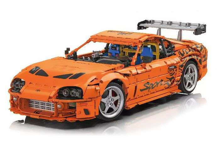 丰田Supra A80 2JZ 跑车1:8（Toyota Supra A80 2JZ）（伯乐砖YC23049