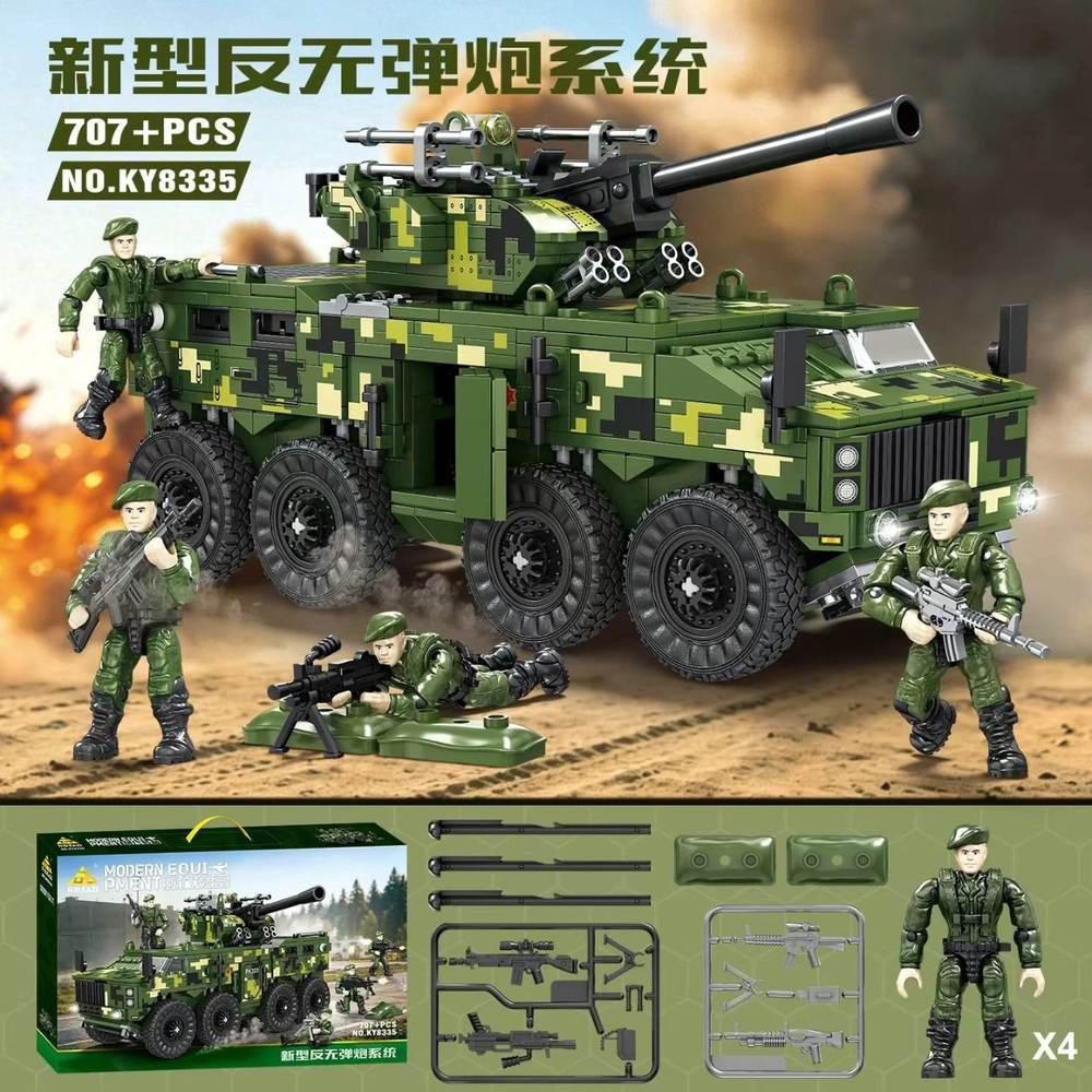 新型反无弹炮系统（开智KAZI/高博乐GBL/博智BOZHI KY8335） | Brick4