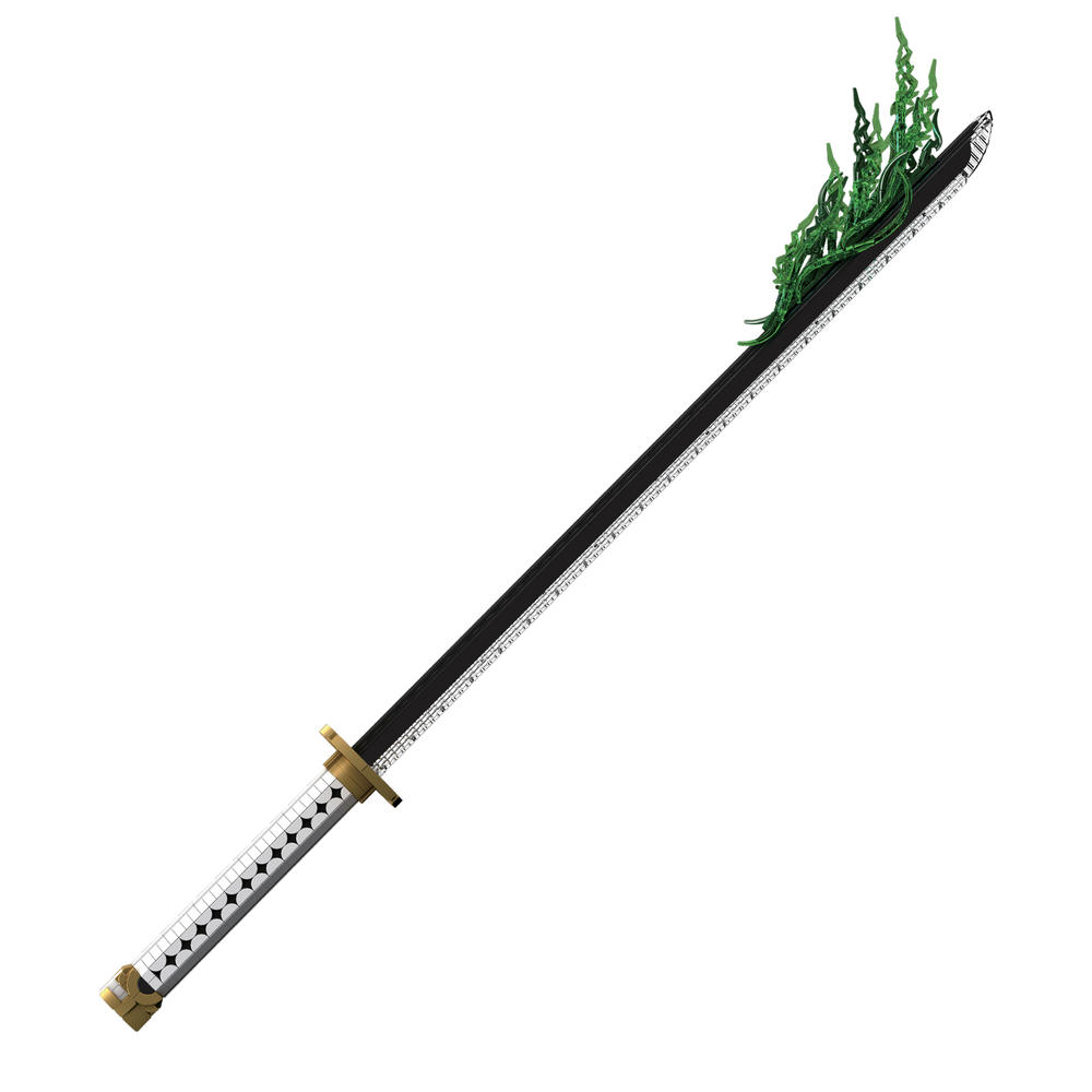 索隆的刀（Zoro's Katanas）（宇星模王MouldKing 10258） | Brick4.com